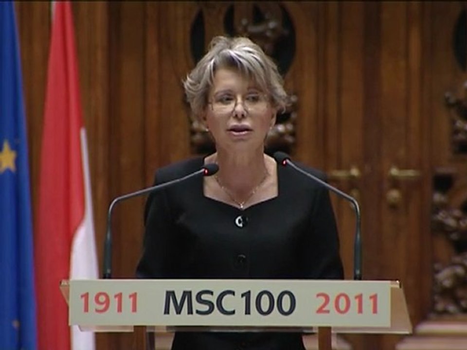 (Fr-3/6) Célébration du centenaire de l’attribution du prix Nobel de chimie à Marie Curie à la Sorbonne samedi 29 janvier 2011 Version française 3/6