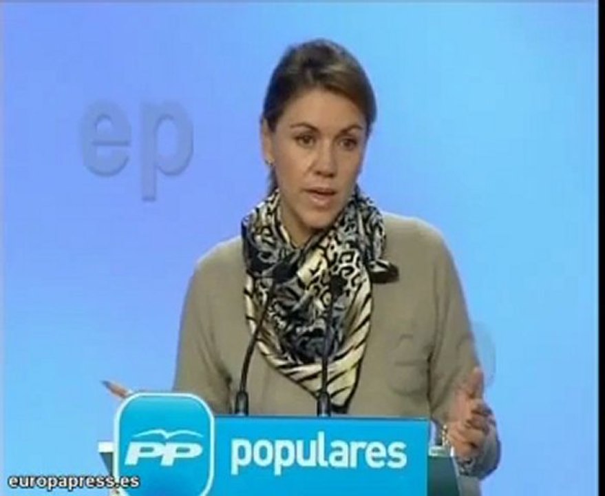 Cospedal apoya decisión de Bárcenas