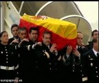 Llegan a Cádiz los cuerpos de militares fallecidos