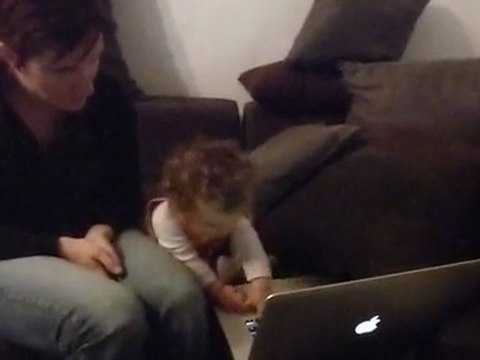 Solène se met à l'informatique