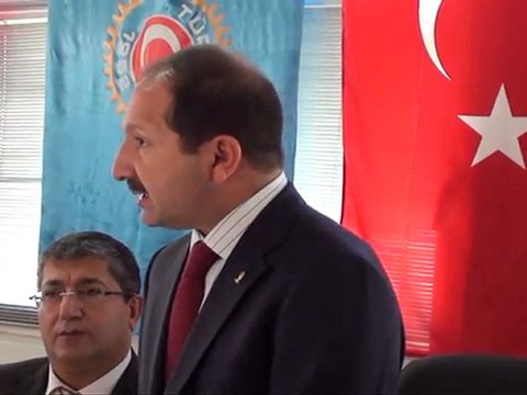 ömer faruk ÖZ demiryolu is sendika ziyaret
