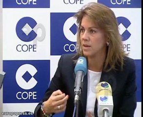 Cospedal insta a Zapatero a "irse"