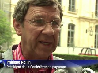 Sécheresse: les éleveurs en crise entendent Le Maire