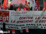 Mouvement de grève pour les salaires à la mairie de Villiers-le-Bel