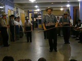 La bourrée des batons "pieds"