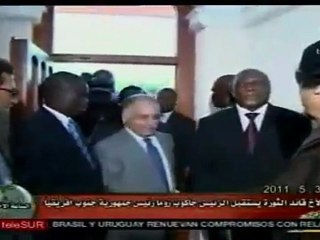 Zuma: Gaddafi está listo para aplicar hoja de ruta