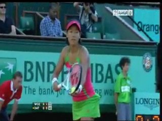 Wozniacki × Date Krumm set 2 part 1