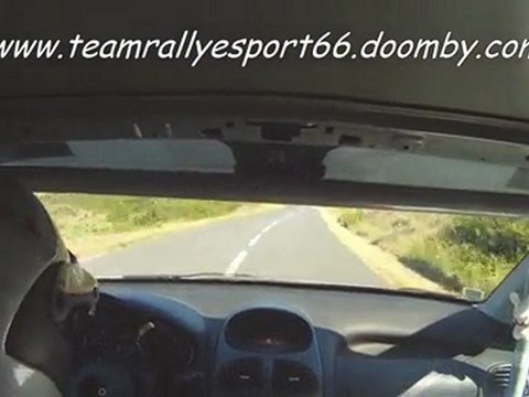 Team Rallye Sport 66 rallye du Printemps 2011 ES1