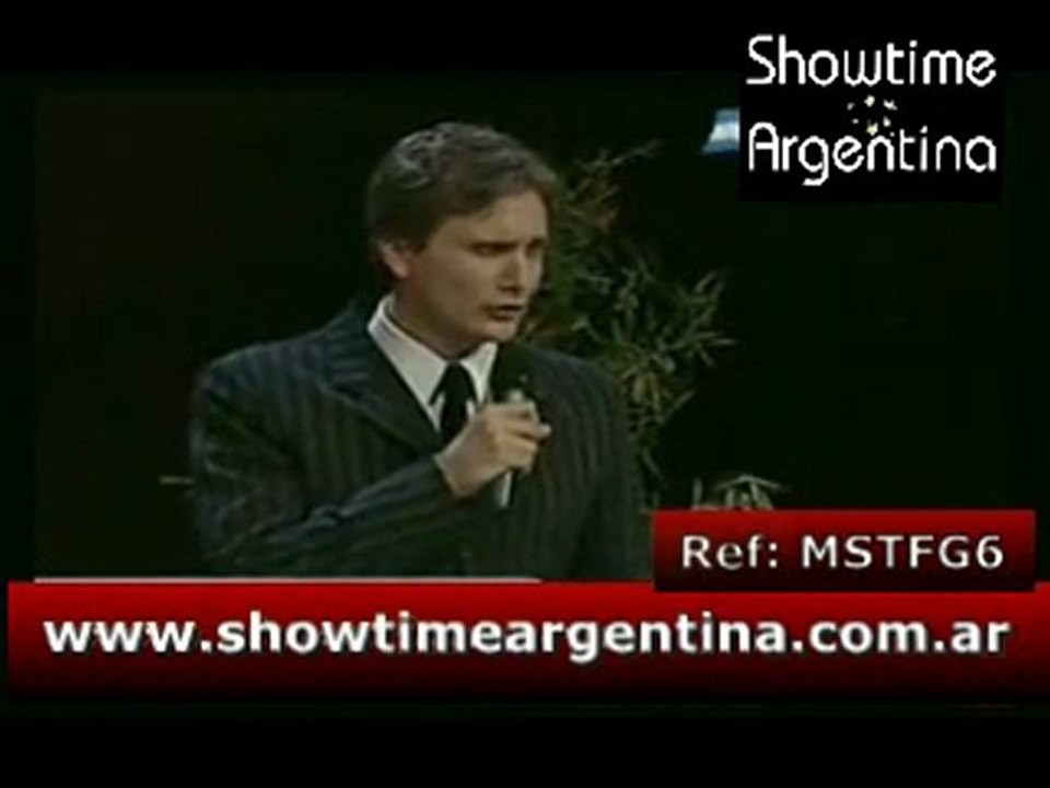 REF: MSTFG6 CANTOR TANGO FOLKLORE BALADAS www.showtimeargentina.com.ar