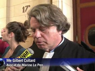 Menaces contre Marine Le Pen : un rappeur au tribunal