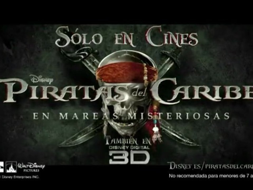 Piratas del Caribe - En Mareas Misteriosas Spot9 HD [10seg] Español