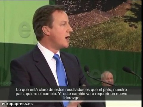 Victoria de los 'tories' sin mayoría absoluta