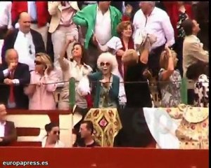 Cayetano torea con espectadores de lujo