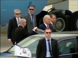 El vicepresidente de EE.UU llega a España