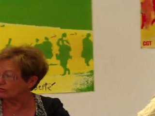 lors  de  la reunion CGT  retraité  de Besançon est environ