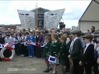 Titanic launched 100 years ago