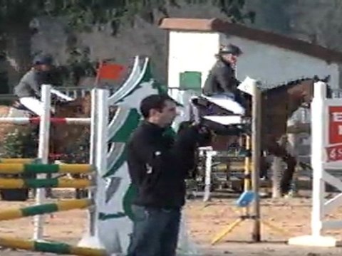 préparatoire 1.10m Zwolsman et Pauline BOURRIER, Roanne Vougy, mars 2011