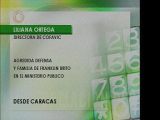 Agredidos familiares de Franklin Brito
