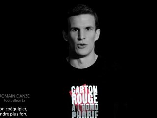 Carton Rouge à l'Homophobie