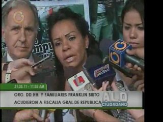 Familiares de Franklin Brito en el Tribunal Supremo de Justicia