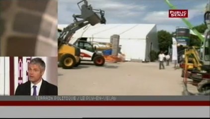 TERRAIN POLITIQUE,Laurent Wauquiez au Puy-en-Velay
