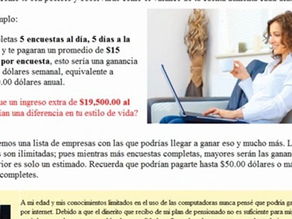 Encuestas Remuneradas | Como Ganar 3.000 y 4.000 Dolares Mensuales Dando Tu OPINION
