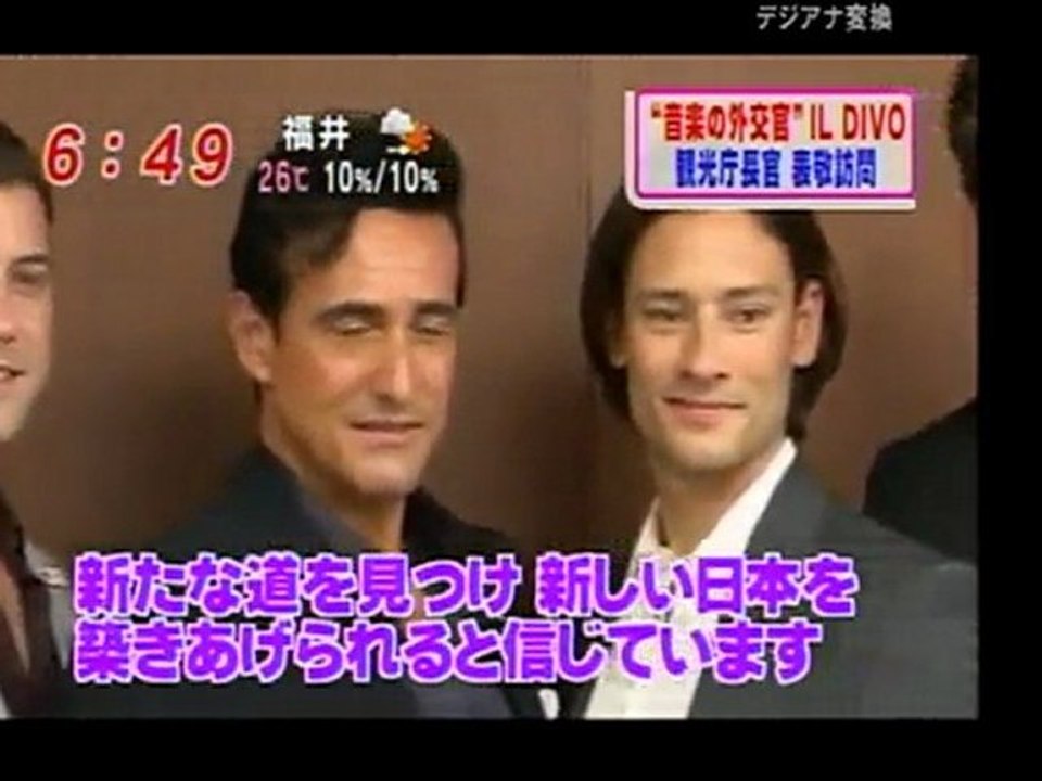 110608-JAPANTV  IL DIVO