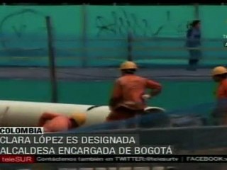 Clara López es designada alcaldesa encargada de Bogotá