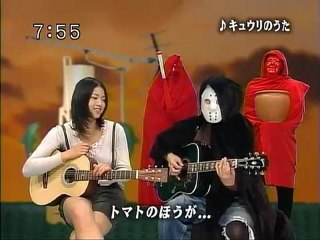 sakusaku 080410 ギターを弾こうZ　「キュウリのうた」