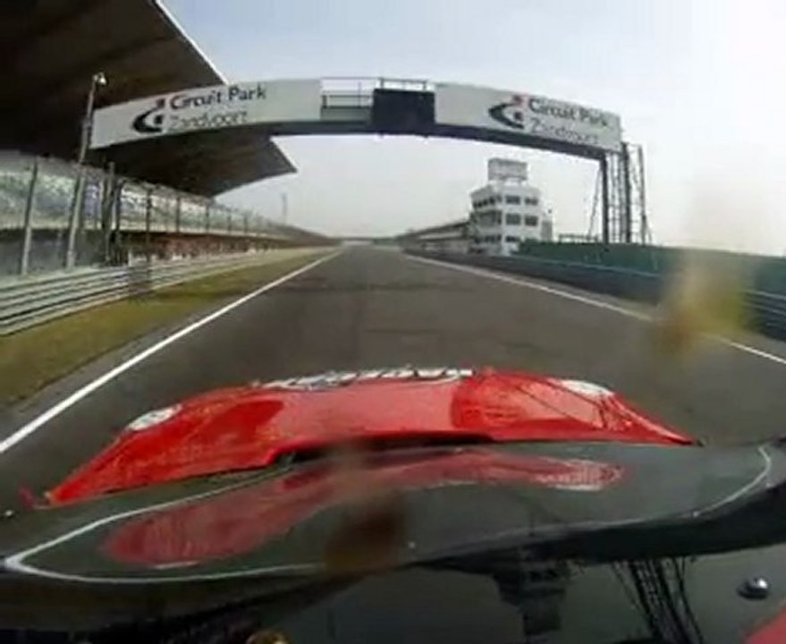 Caméra embarqué Racecar circuit de Zandvoort