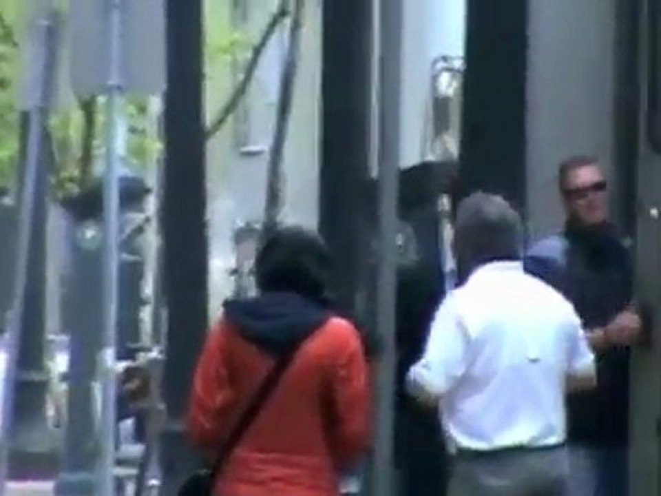 Videos of Rob at the Cosmopolis Set - May 29  2011