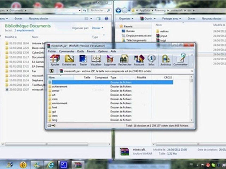 Tuto comment installer too many items