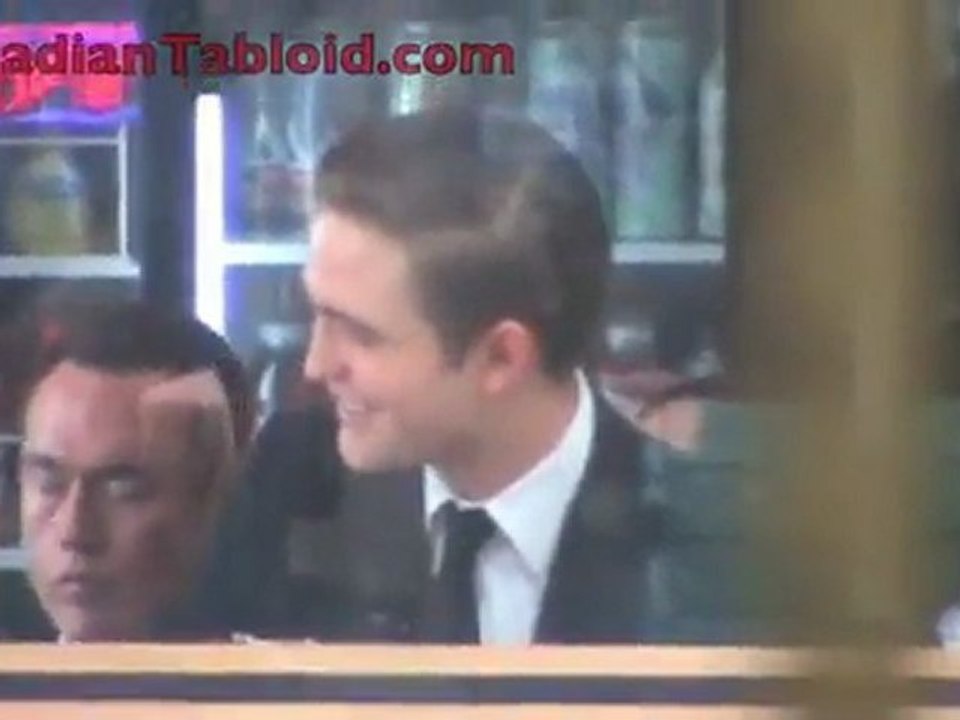 Robert Pattinson in Toronto for Cosmopolis
