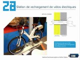 28 Station de rechargement de vélos électriques