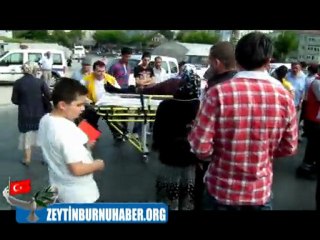 Zeytinburnu Adliye önünde kaza