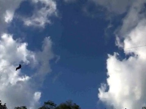 First Zipper On Adrena-Line | Gravity New River Gorge Zip Lines | West Virginia Adventure Vacations