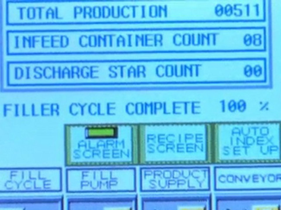 Overflow Filling Machine - Eight Heads