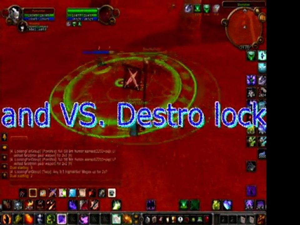 WoW pvp Destruction warlock, ArenaTournament