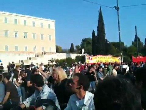 8η ημέρα Αγανακτισμένων πορεία μοτοσυκλετιστών