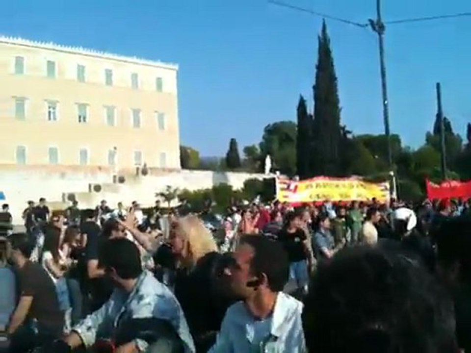 8η ημέρα Αγανακτισμένων  πορεία μοτοσυκλετιστών