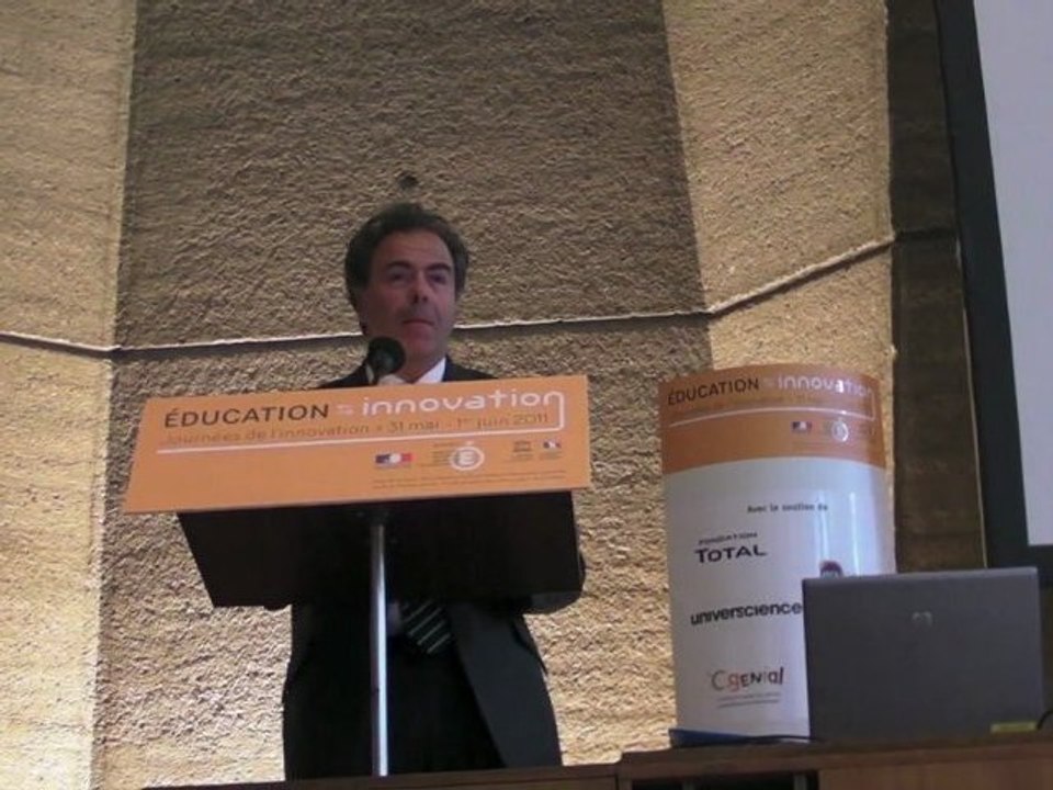 Luc Chatel clôture les Journées de l’innovation - UNESCO - 1er juin 2011