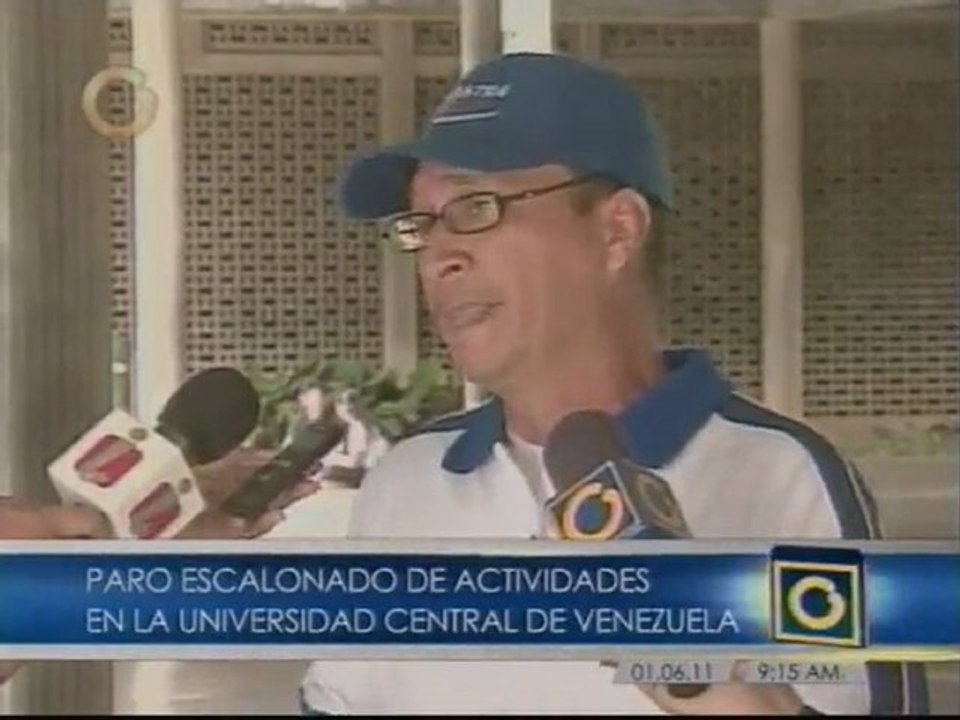 UCV sin actividades