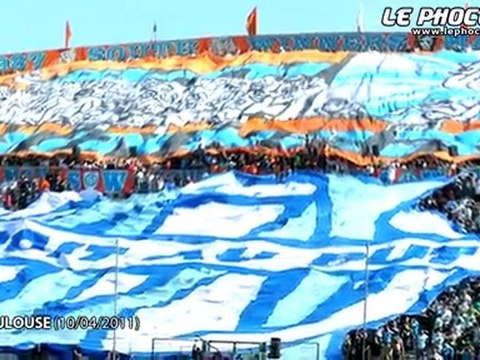 OM : Le clip des plus beaux tifos de la saison !