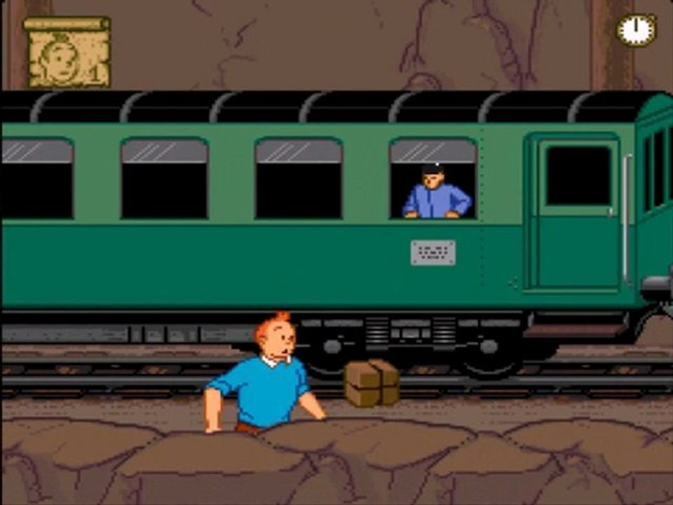Direct Live-Tintin au tibet (SNES)