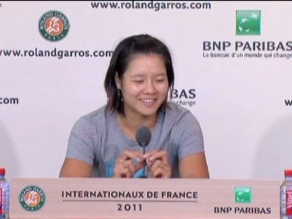 Li Na im Halbfinale