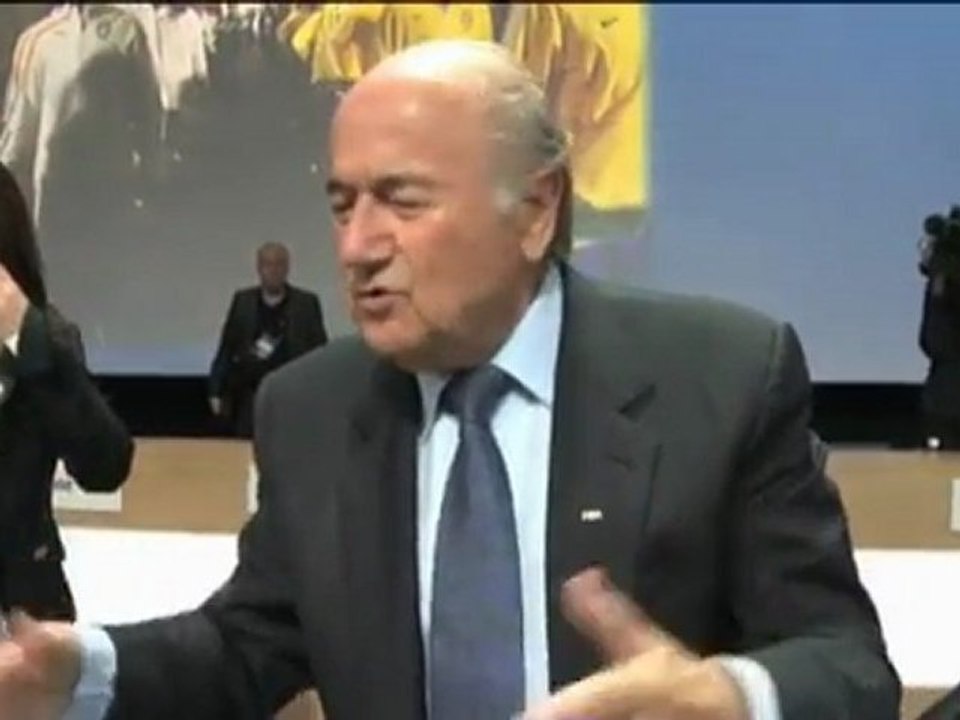 FIFA - Blatter erfreut über seine Wiederwahl