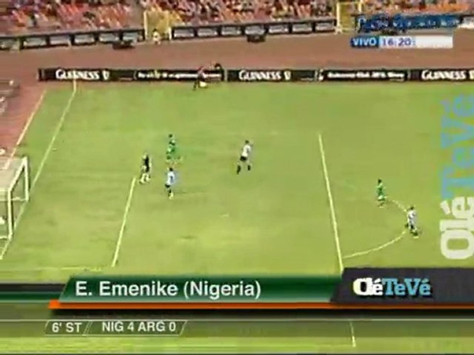 Emanuel EMENIKE GOL NİJERYA MİLLİ TAKIMI
