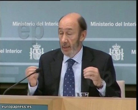 Rubalcaba niega negociación con ETA