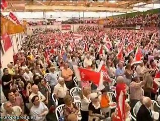 ETA y el plan de ajuste centra el acto del PSOE