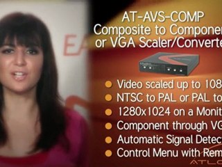 ATLONA VIDEO S-VIDEO TO COMPONENT CONVERTER